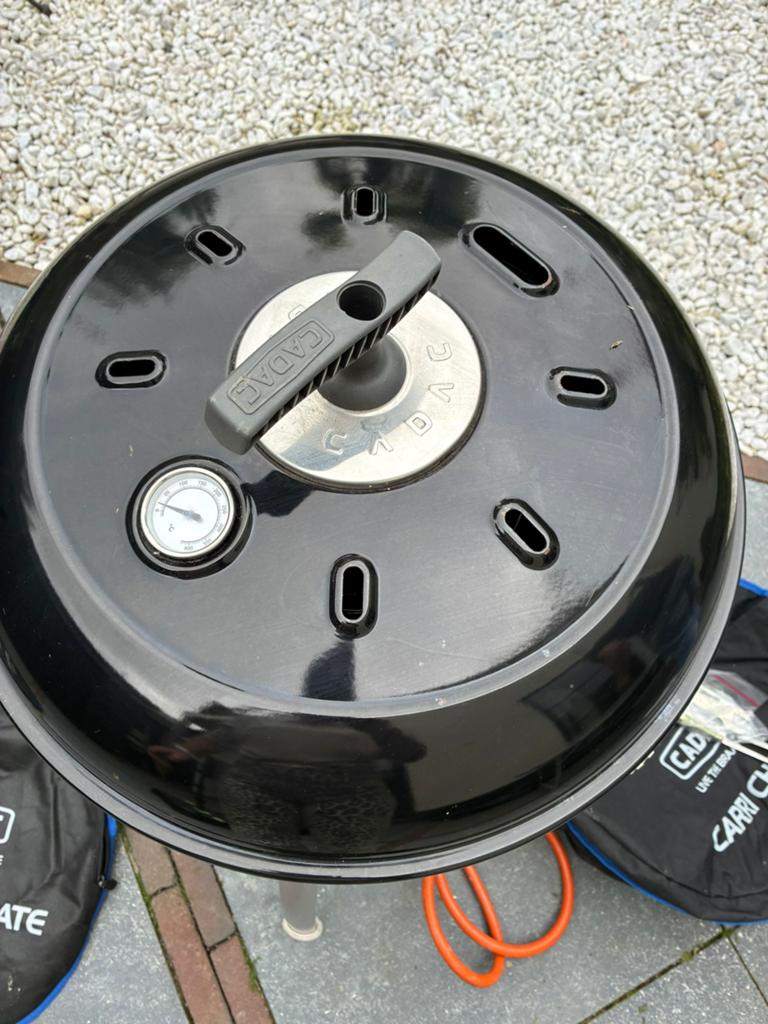 Cadac carri chef 2 met accessoires en gasfles, Ophalen of Verzenden, Gebruikt