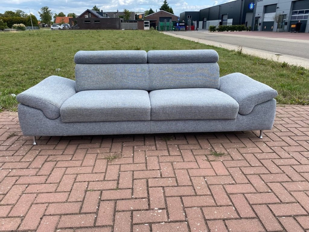 Montel Chicago stoffen 3-Zitsbank-Verstelbaar Comfort, Gebruikt, 150 tot 200 cm, Tweepersoons, 75 tot 100 cm