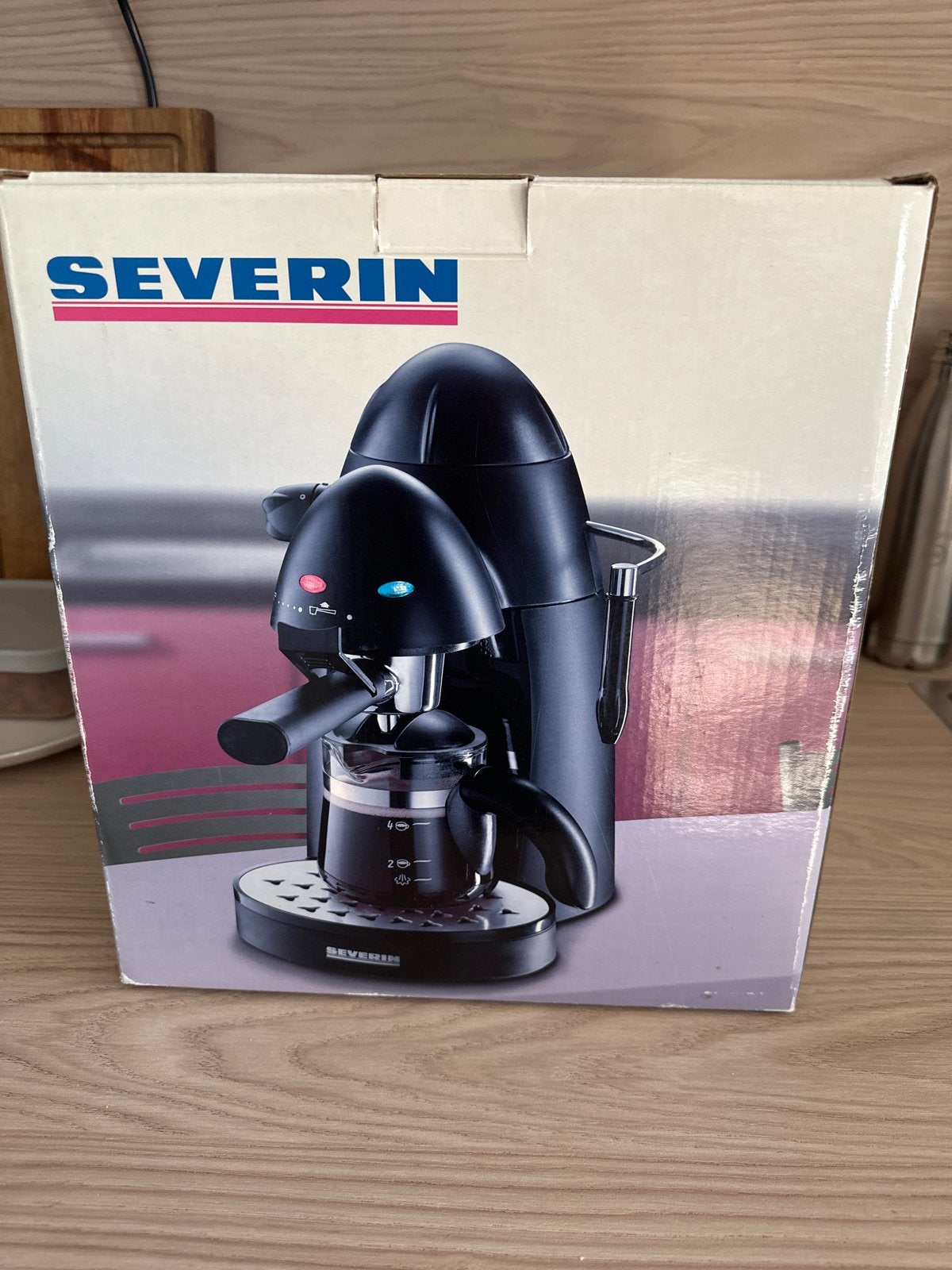 Severin Espressomachine - Nieuw in doos, Espresso apparaat, Nieuw, Gemalen koffie, Ophalen of Verzenden