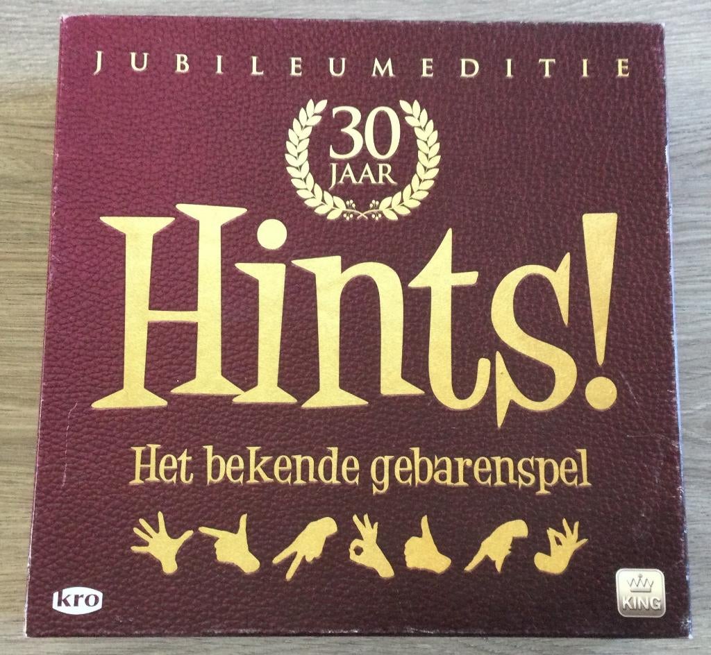 Hints Gebaren Spel, Hobby en Vrije tijd, Gezelschapsspellen | Bordspellen, Een of twee spelers, Ophalen of Verzenden, Gebruikt