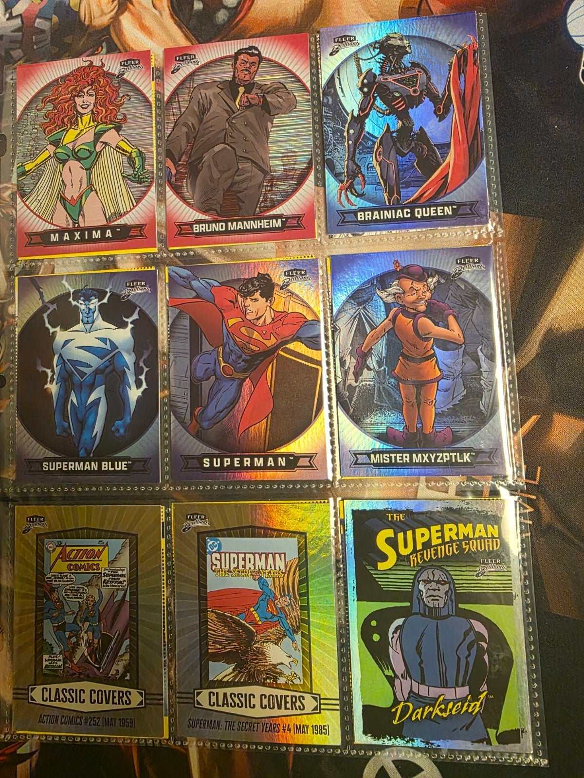 Fleer Ultra 1995 Superman Trading Cards, Ophalen of Verzenden, Zo goed als nieuw