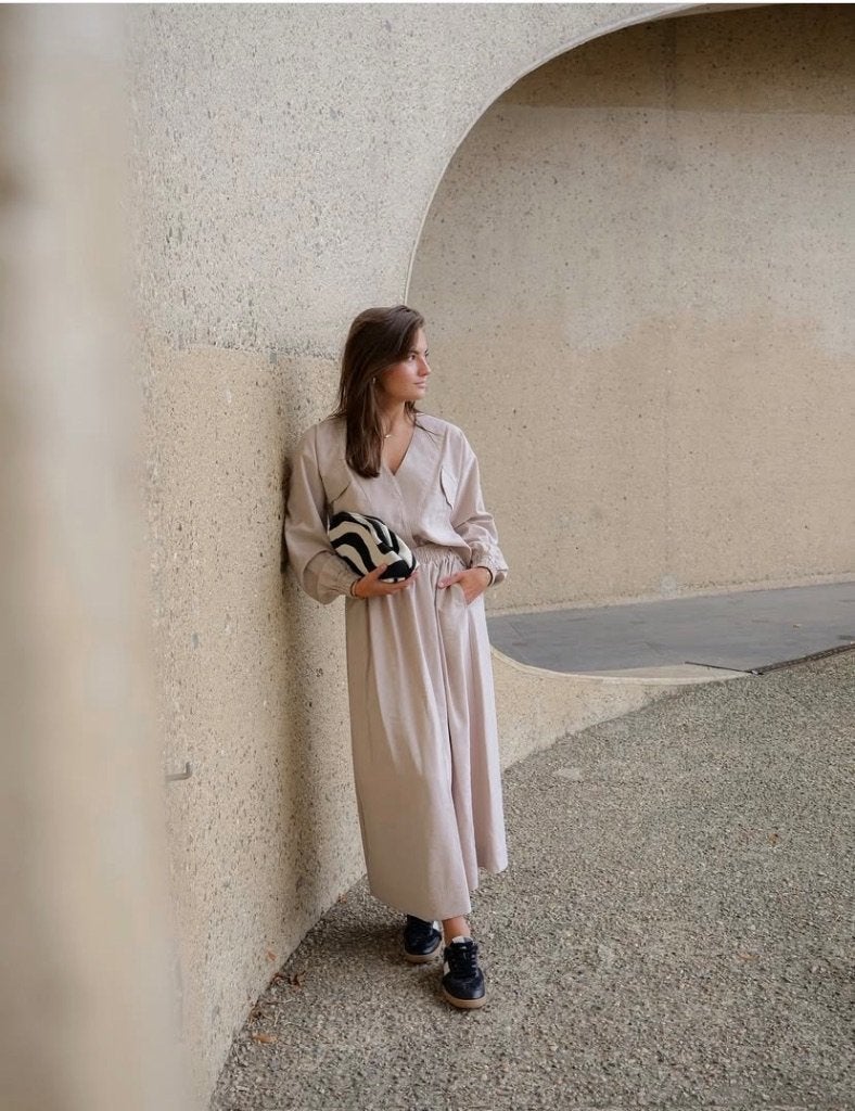 Lange rok, Kleding | Dames, Rokken, Beige, Maat 46/48 (XL) of groter, Nieuw, Onder de knie