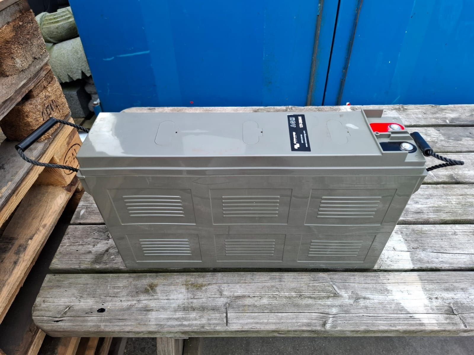 Victron AGM 12V/200Ah Accu/ Batterij Telecom Camper Bus Bedr, -, -, Ophalen of Verzenden, Zo goed als nieuw