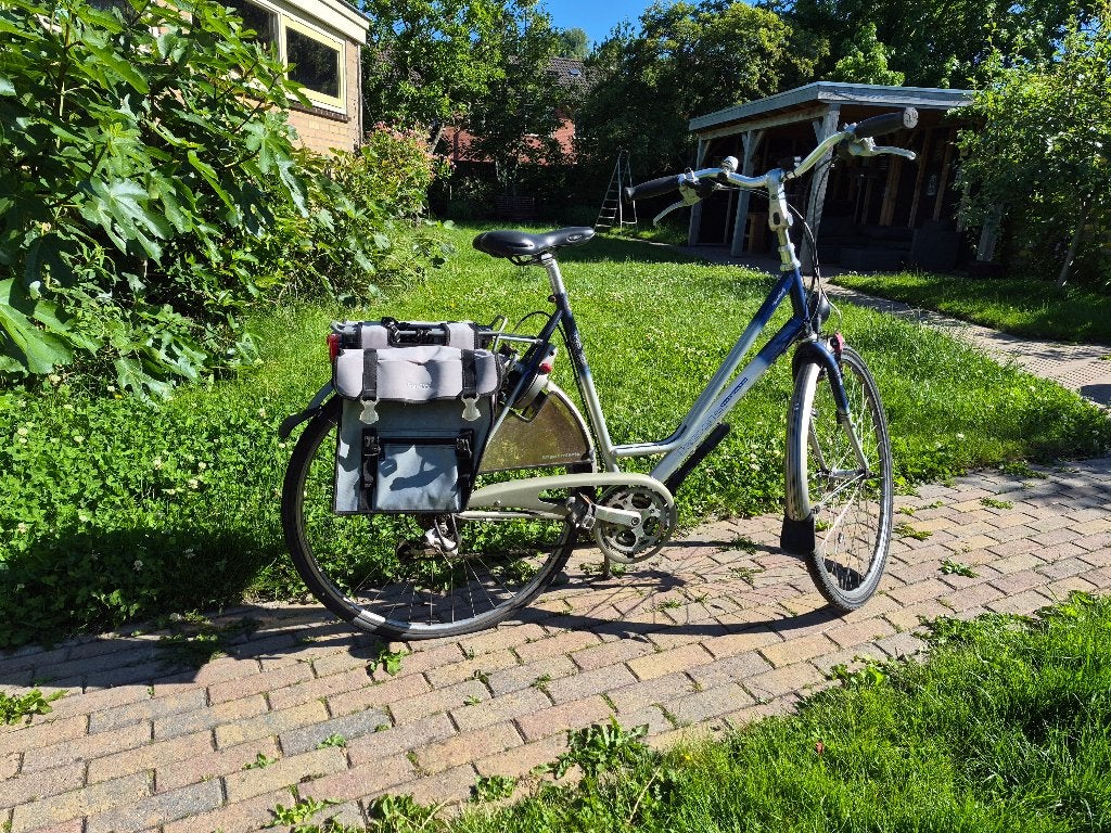 Damesfiets met fietstassen, Ophalen, Gebruikt, Overige merken, Versnellingen