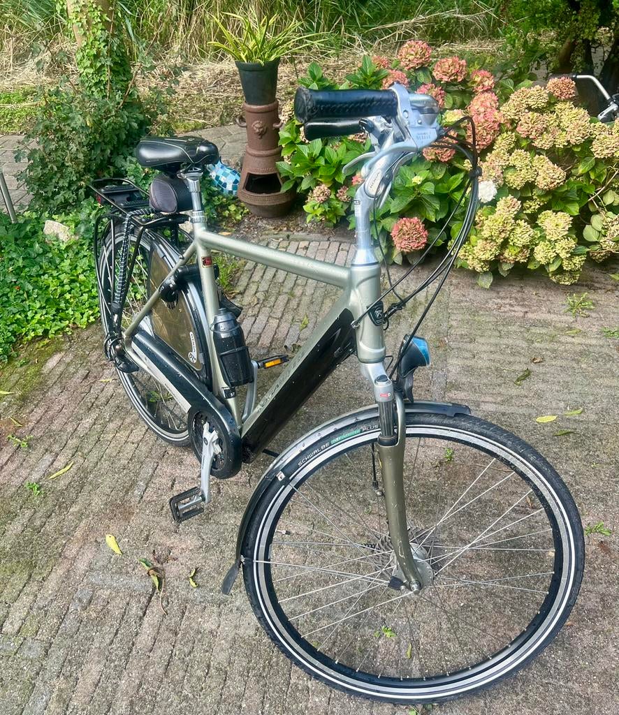 Koga Miyata Tesla frame maat 57 Champagne, Fietsen en Brommers, Elektrische fietsen, Overige merken, Minder dan 30 km per accu