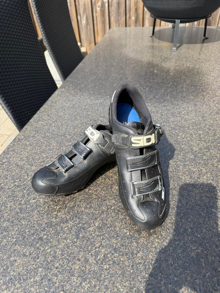 Sidi fietsschoenen maat 44, Fietsen en Brommers, Fietsaccessoires | Fietskleding, Gebruikt, Schoenen, Overige maten, Ophalen