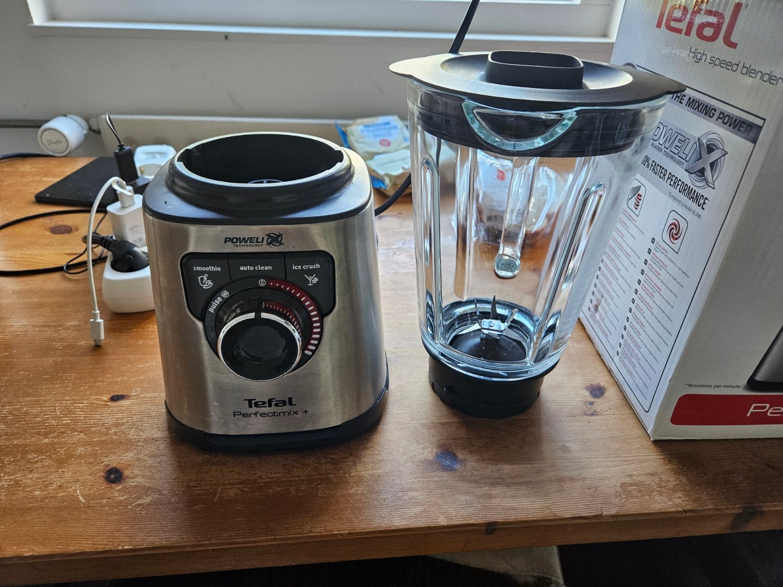 tefal blender, Witgoed en Apparatuur, Ophalen of Verzenden, Zo goed als nieuw, Blender