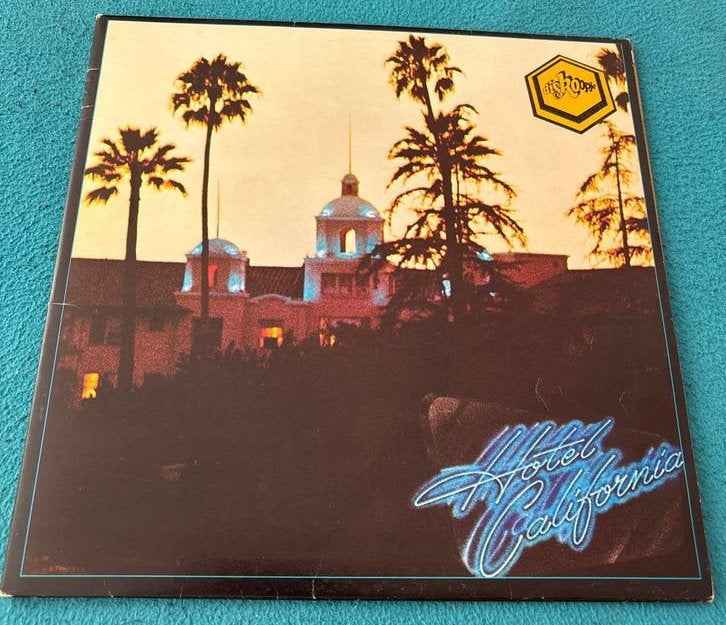 Eagles - Hotel California LP (1976), LP, Rock, Gebruikt, Originele persing