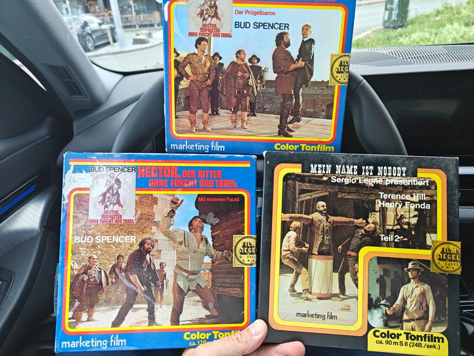 zeldzaam Bud Spencer marketing film. 3 stuks, Ophalen of Verzenden