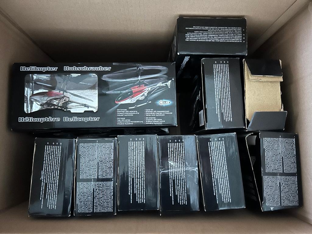 Lotje 12x rc helicopters, Ophalen of Verzenden