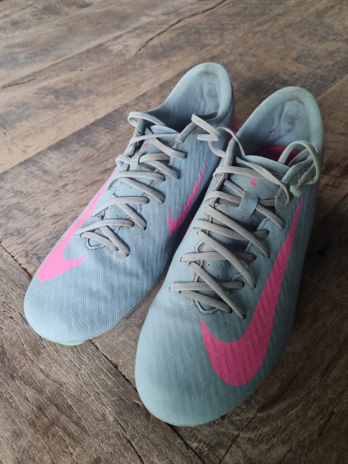 Nike Mercurial vapor 16 academy Voetbalschoenen - maat 40 bl, Ophalen of Verzenden, Zo goed als nieuw, Schoenen