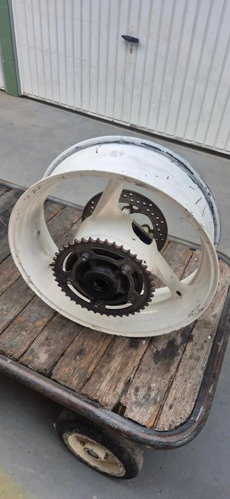 Achterwiel GSXR 750 uit 2006, Ophalen of Verzenden, Gebruikt