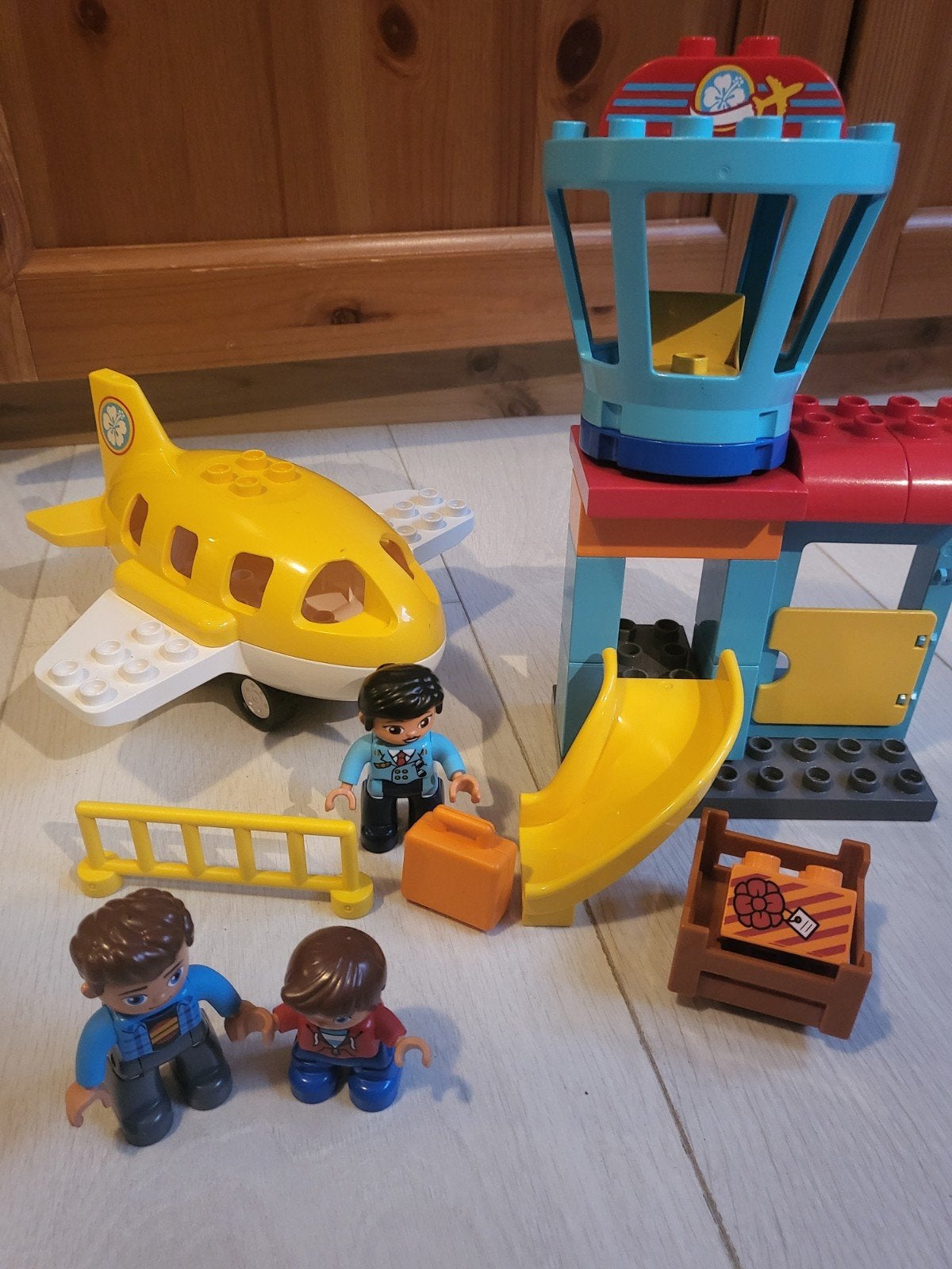 Lego Duplo Vliegveld, Kinderen en Baby's, Speelgoed | Duplo en Lego, Gebruikt, Overige thema's, Ophalen of Verzenden, Duplo