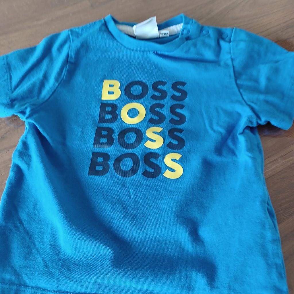 Orgineel Hugo Boss shirt 18 mnd, Ophalen, Zo goed als nieuw