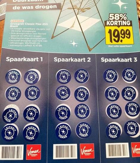 Vonar actie zegels Leifheit 13 volle boekjes, Ophalen of Verzenden