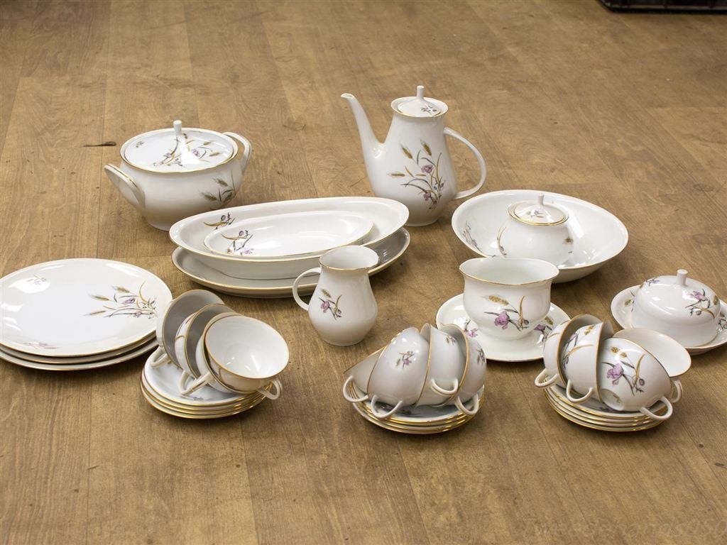 37 delig epiag servies 26273, Gebruikt, Ophalen of Verzenden, Bord(en), Overige stijlen