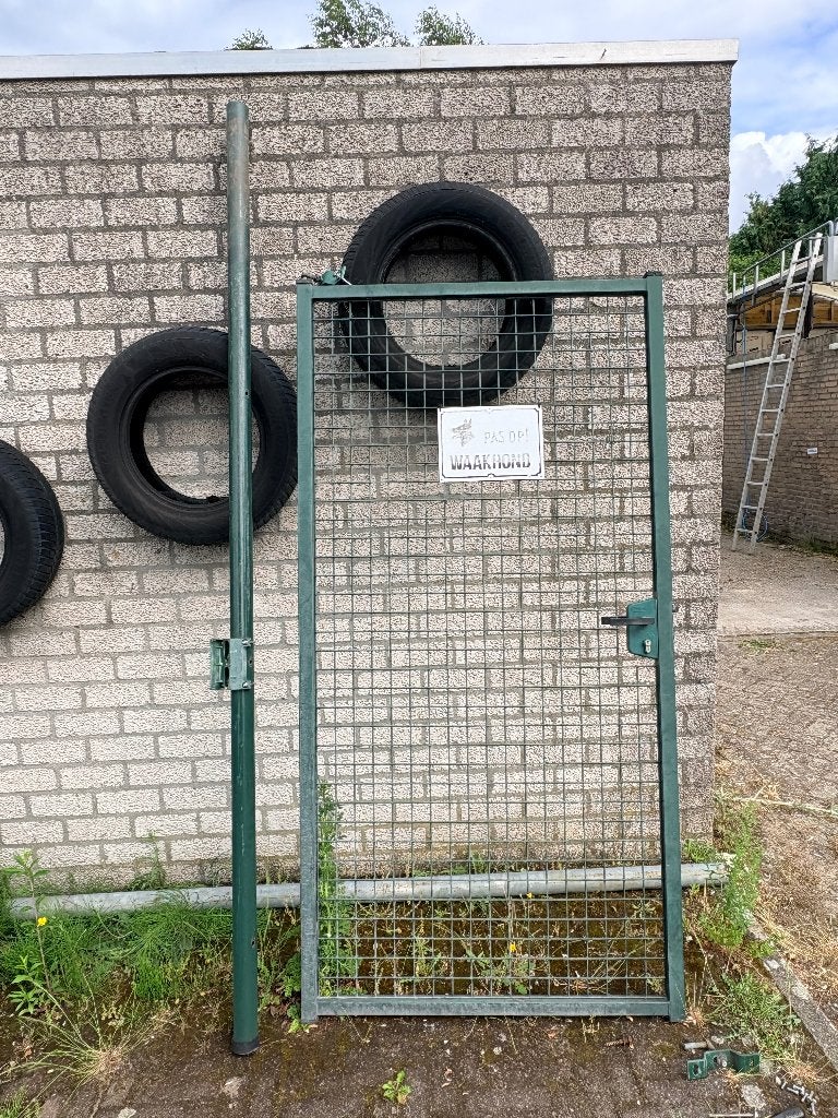 Tuinpoort 1,93m bij 85cm, Tuin en Terras, Tuinhekken en Hekwerk, Ophalen, Met poort, Gebruikt, Overige typen