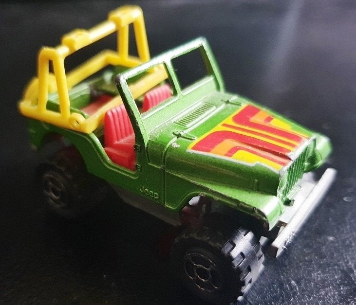 Majorette 4x4 Jeep groen, Ophalen of Verzenden, Gebruikt, Auto