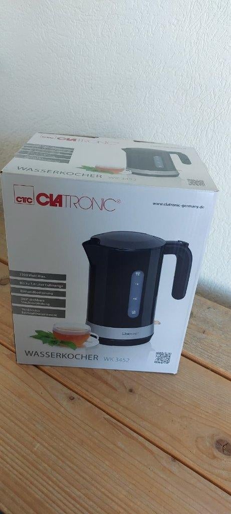 waterkoker Clatronic WK 3452, Gebruikt, Niet beschikbaar, 1 tot 2 liter, Ophalen of Verzenden