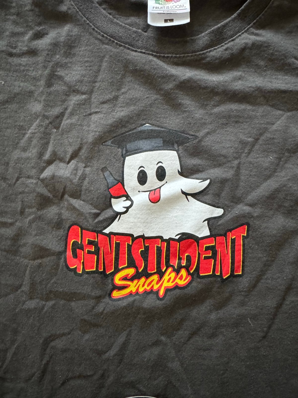 Gentstudent T-Shirt, eerste editie, Ophalen, Gedragen, Maat 52/54 (L), Grijs
