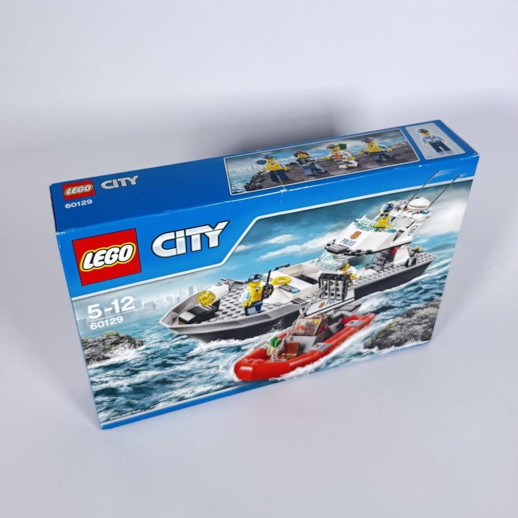 LEGO City 60129 Politie Patrouilleboot – Nieuw, City, Lego, Nieuw, Ophalen of Verzenden