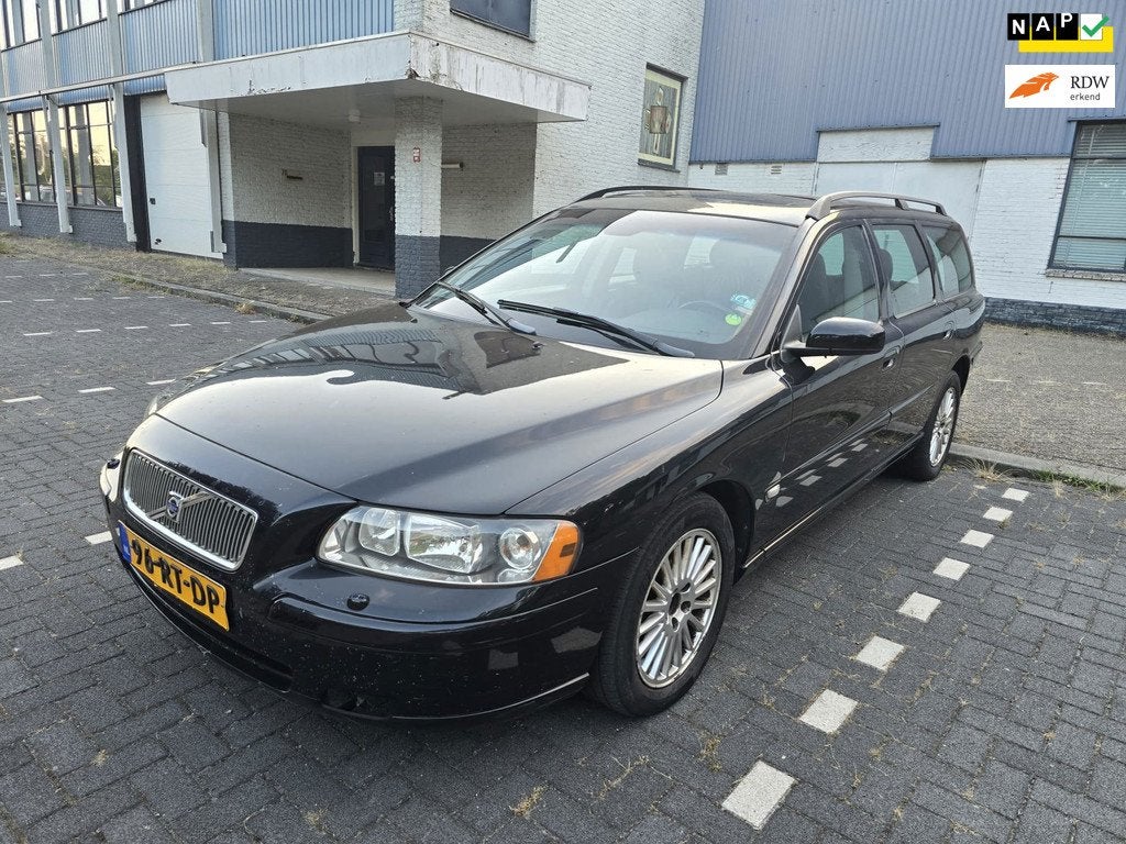 Volvo V70 2.5T Ocean Race Automaat Airco Trekhaak, Auto's, Volvo, Bedrijf, Te koop, V70, ABS, Airbags, Boordcomputer, Centrale vergrendeling