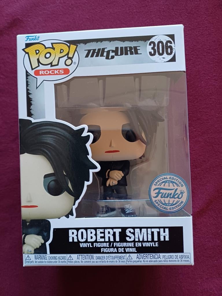 Funko Pop The Cure-Robert Smith #306Special Edition, Ophalen of Verzenden, Nieuw