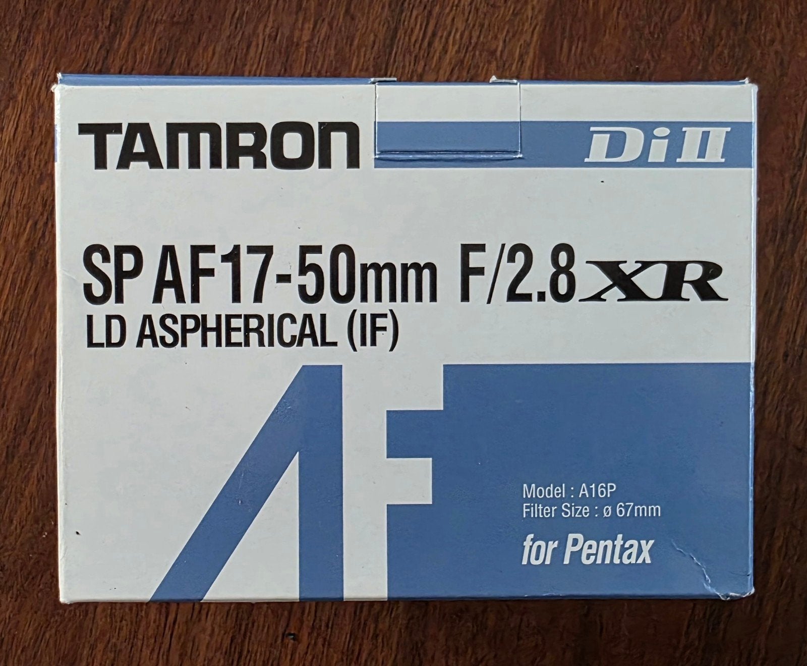 Tamron SP AF17-50mm F/2.8 XR DiII voor Pentax, Gebruikt, Ophalen of Verzenden, Pentax K-mount, Autofocus