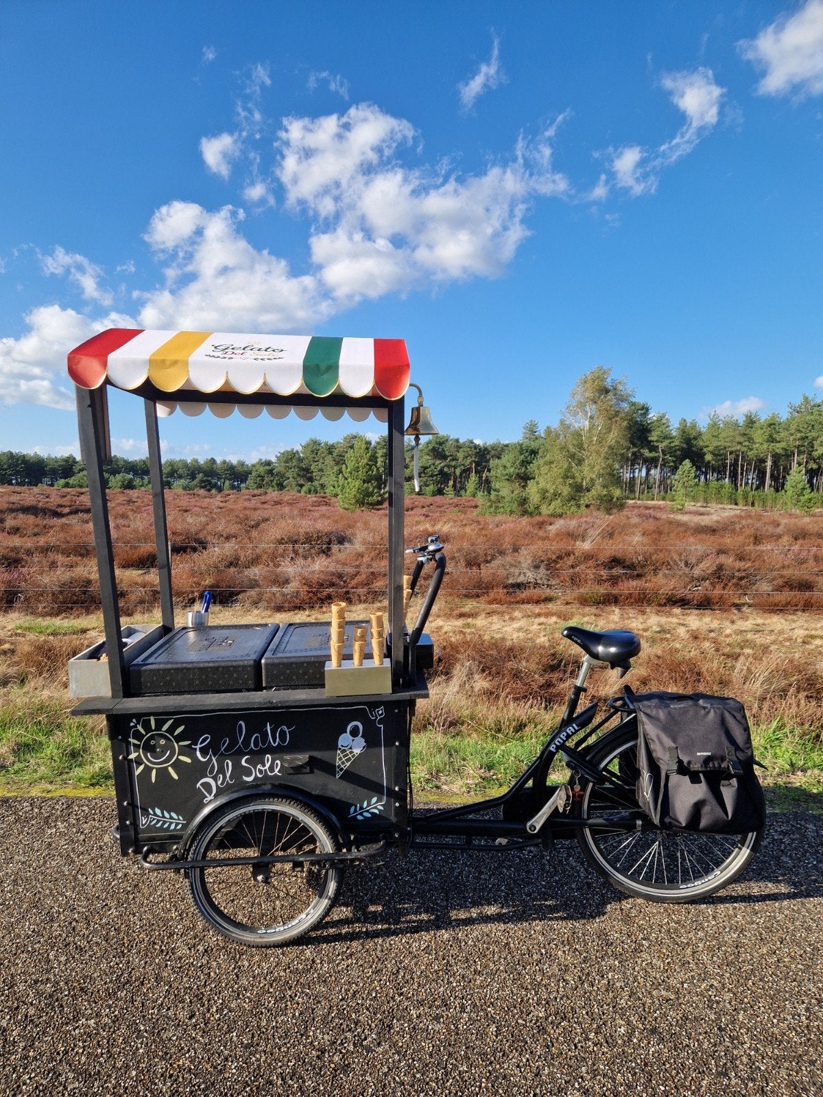 Complete ijsbakfiets - 6 smaken - schepijs - ijskar
De bakfi, Fietsen en Brommers, Gebruikt, Ophalen, Overige merken, Huif