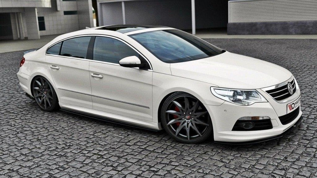 Voorlip sideskirt spoiler achterlip - Passat CC Rline 08-12