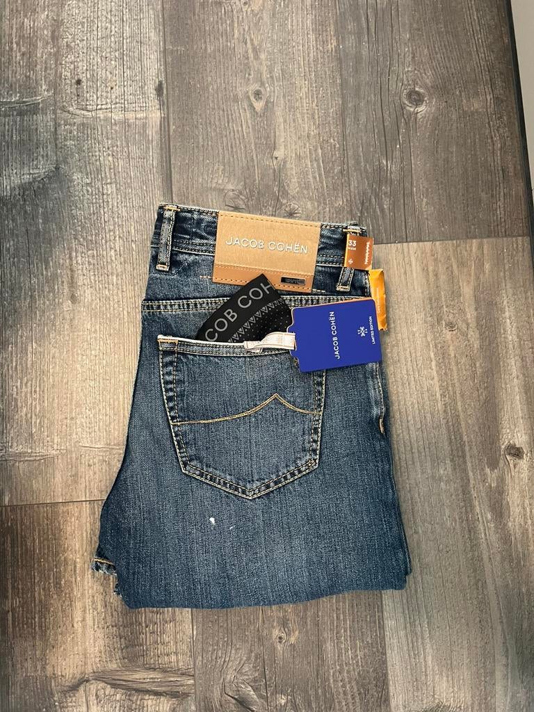 Jacob Cohën Jeans, Kleding | Heren, Spijkerbroeken en Jeans, Ophalen of Verzenden, Nieuw, Blauw, W33 - W34 (confectie 48/50)