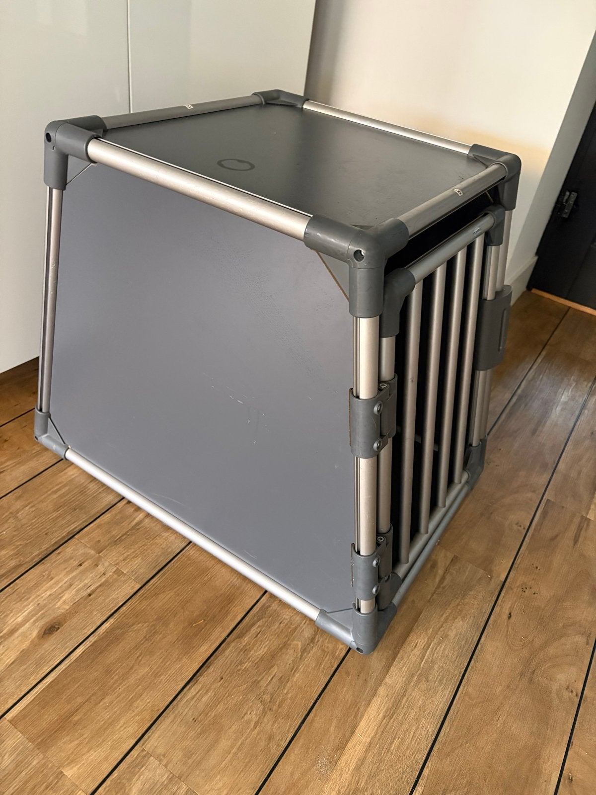 Trixie Vervoersbox Aluminium - hondenautobench, Ophalen, Zo goed als nieuw