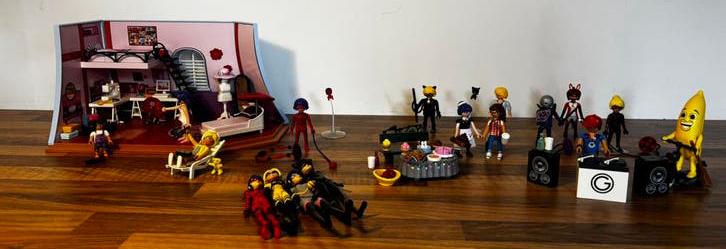Miraculous playmobil, Ophalen of Verzenden, Zo goed als nieuw
