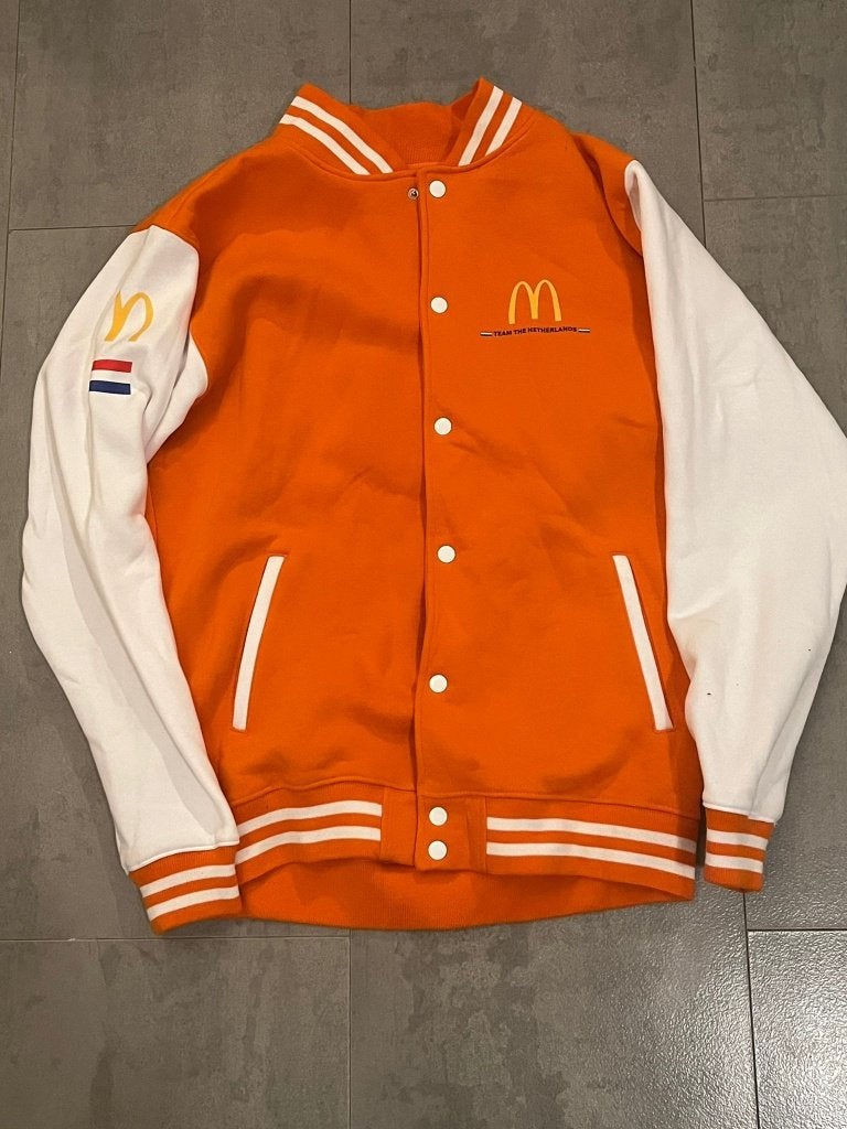 McDonald's Baseball Jack Limited Edition, Maat 56/58 (XL), Oranje, Ophalen of Verzenden, Zo goed als nieuw