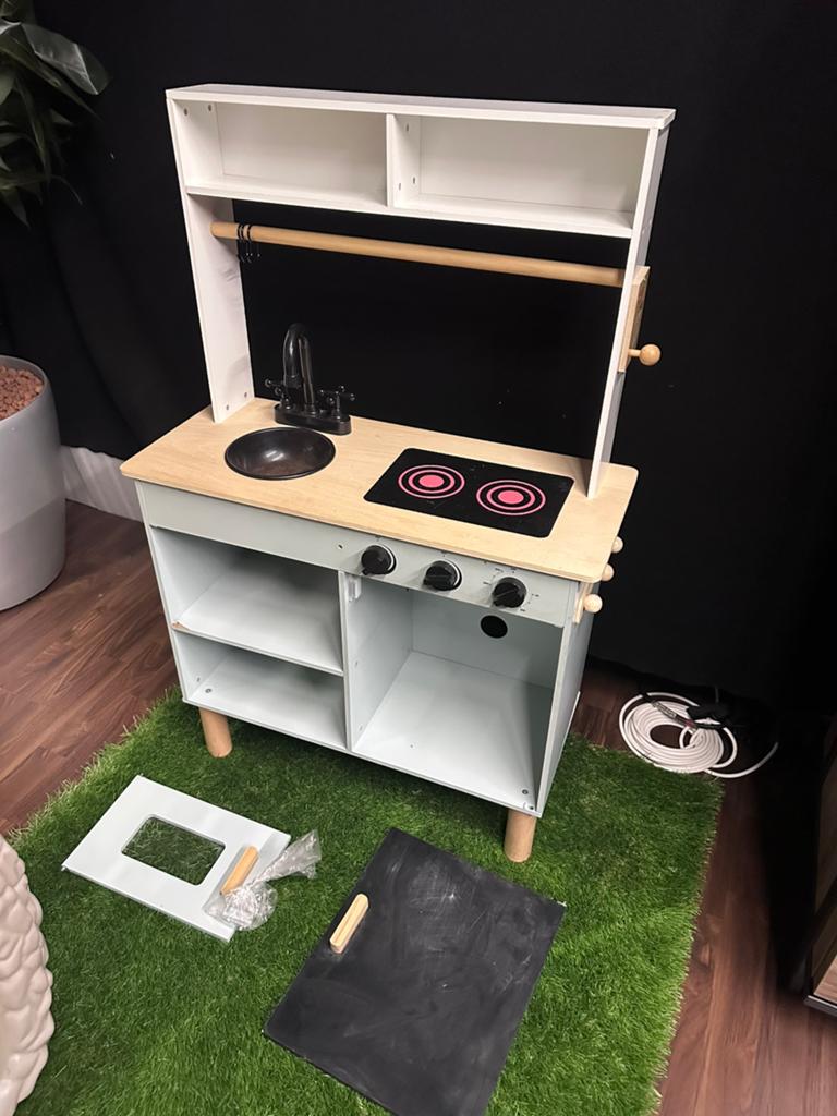 GRATIS Speelgoed keuken keukentje, Ophalen, Gebruikt, Hout, Speelkeuken