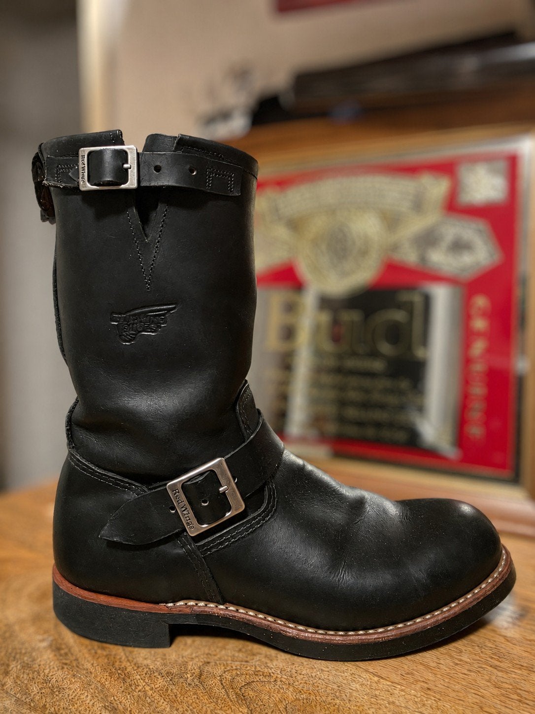 Red Wing Shoes 2990 Engineer Boots Zwart Maat 43, Ophalen of Verzenden, Gedragen, Zwart