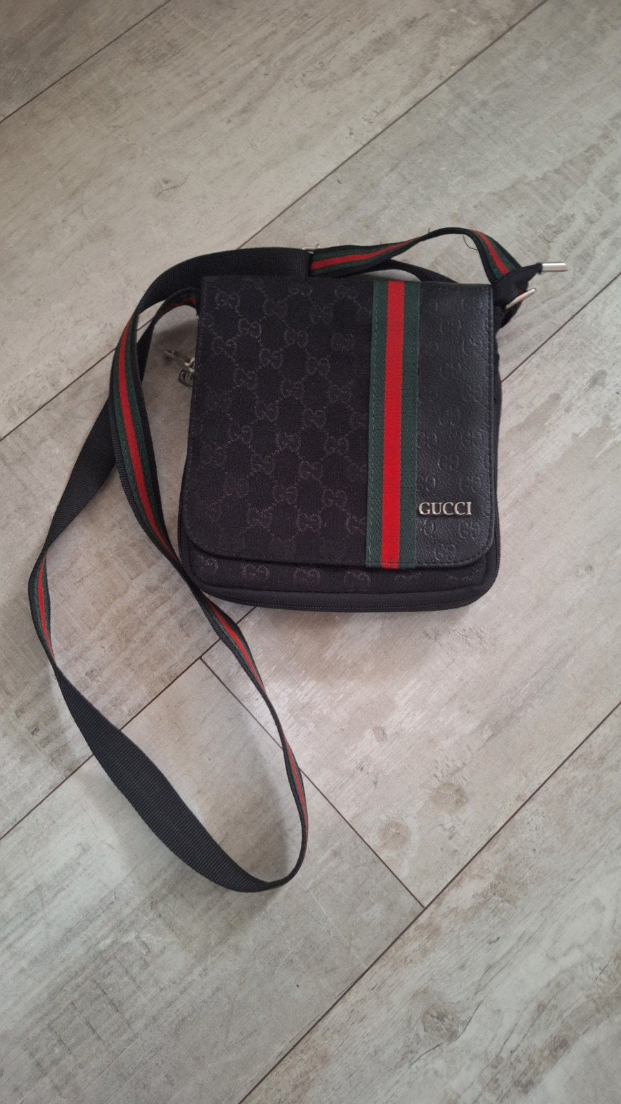 Gucci schoudertas zwart, Sieraden, Tassen en Uiterlijk, Ophalen, Gebruikt, Zwart, Overige merken
