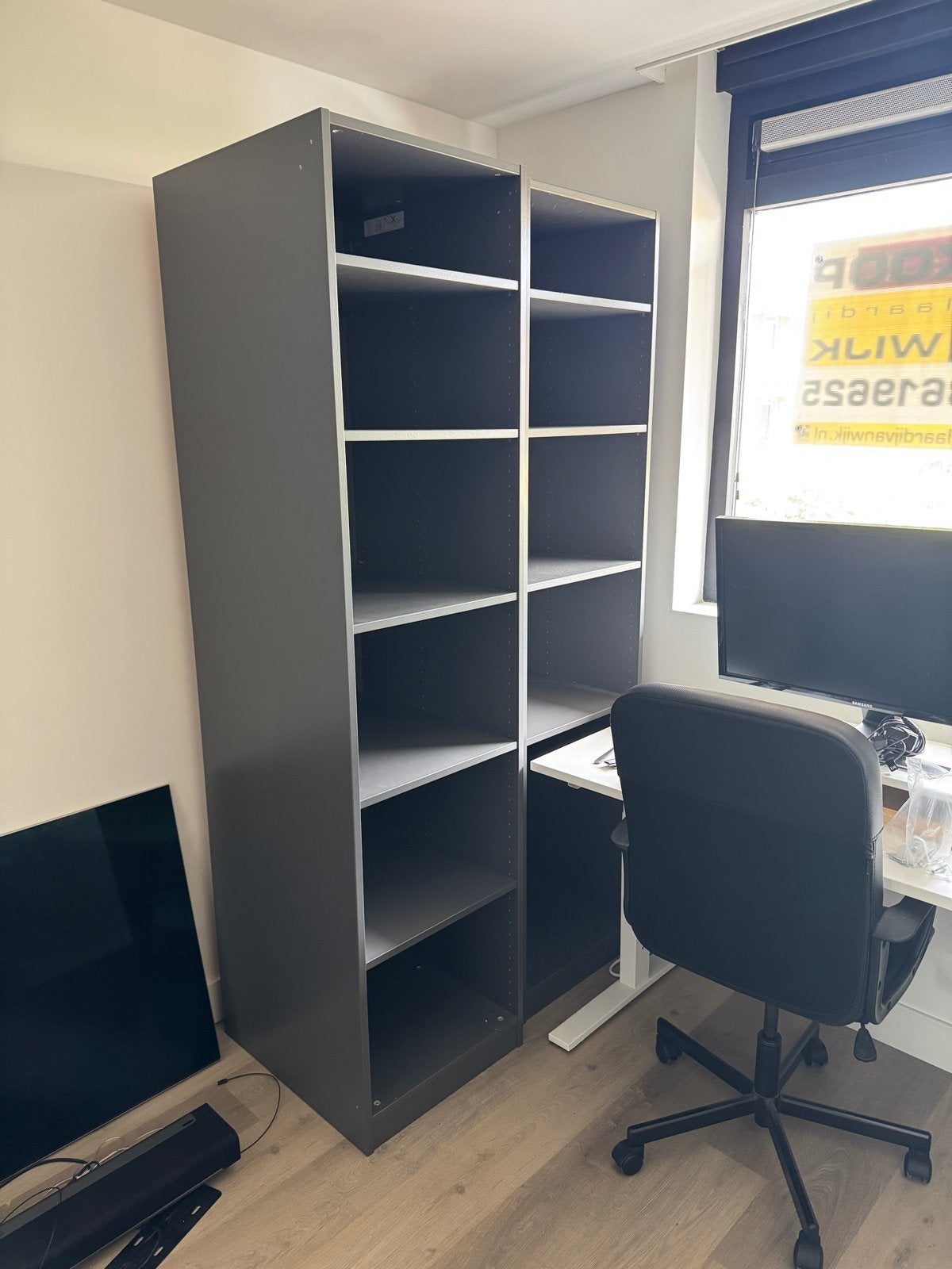 IKEA Pax Kasten 2x basiselement 50x58x201 met 9 planken, Huis en Inrichting, Ophalen, Met plank(en), 200 cm of meer, 50 tot 100 cm