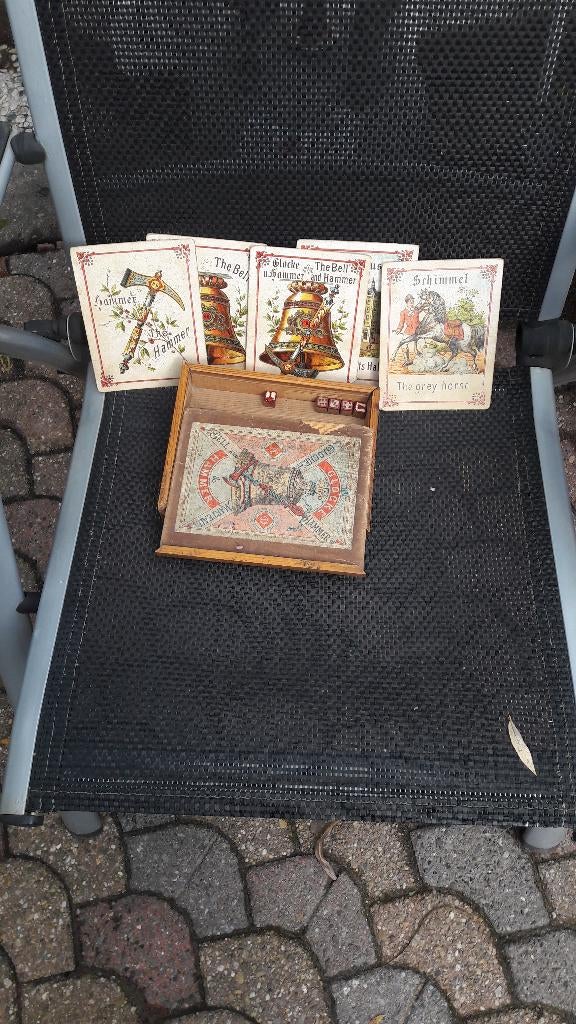 Antieke spellen, Antiek en Kunst, Antiek | Speelgoed, Ophalen of Verzenden