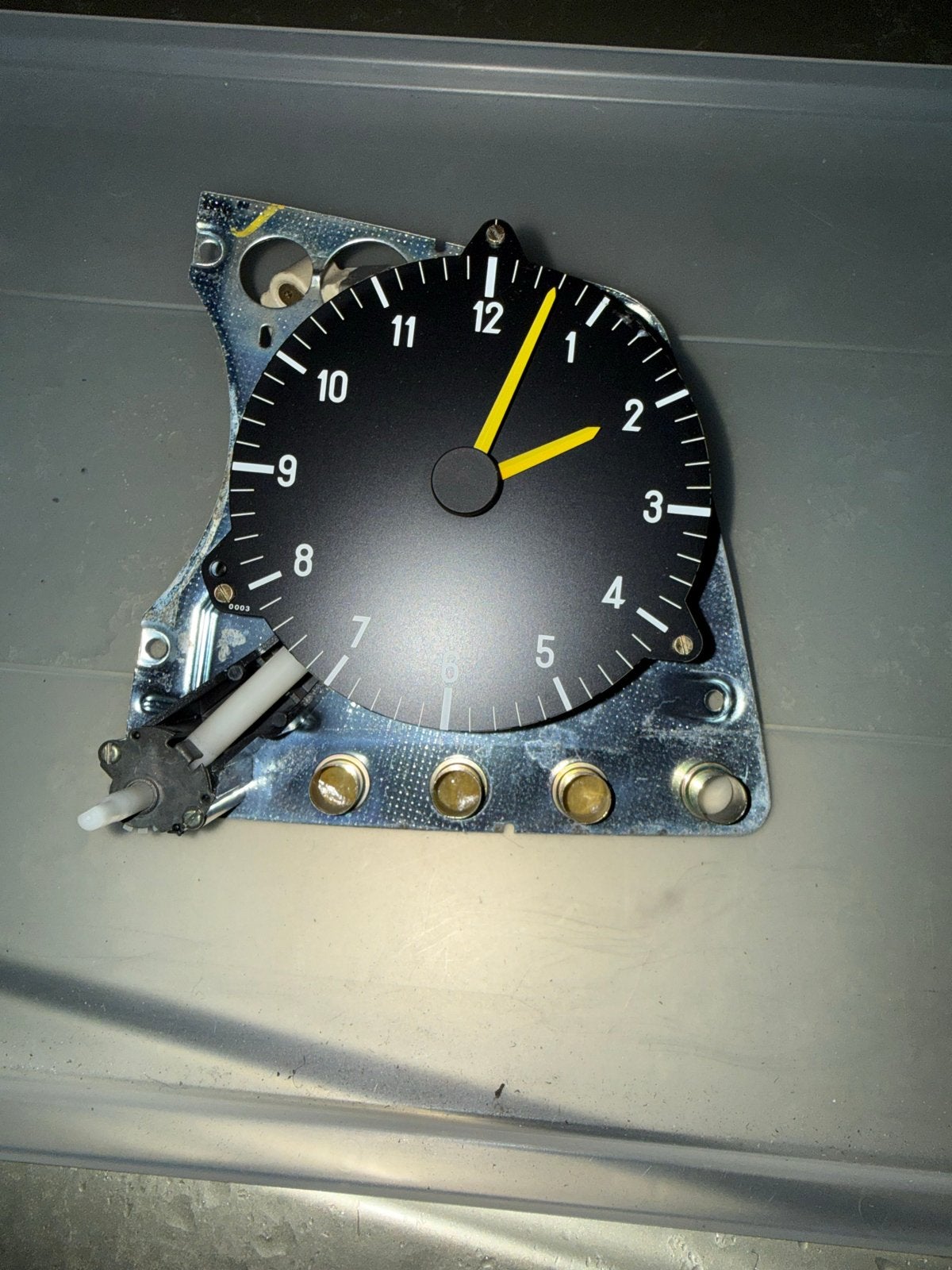 Klok voor instrumentpanel Mercedes-Benz W123, Auto-onderdelen, Dashboard en Schakelaars, Ophalen of Verzenden, Gebruikt, Mercedes-Benz