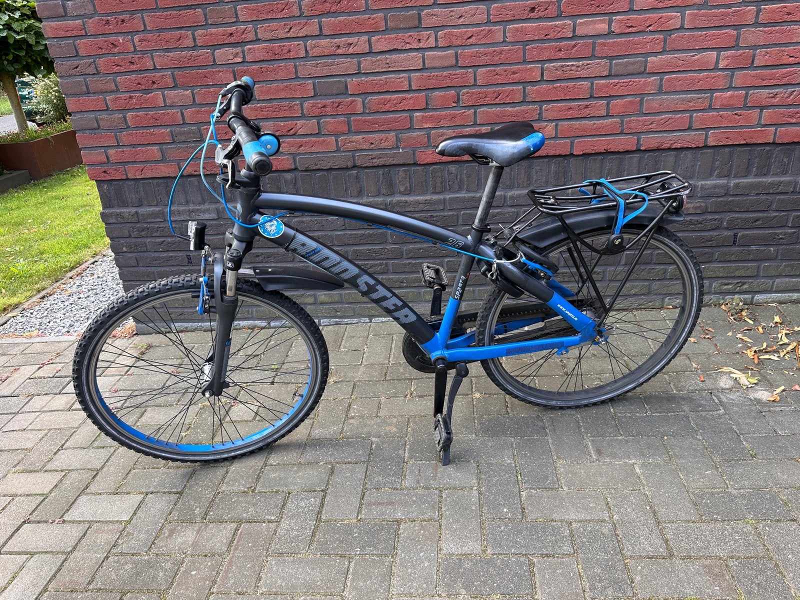Booster Spirit 26 inch jongensfiets met 7 versnellingen, Minder dan 10 versnellingen, Gebruikt, Minder dan 49 cm, Overige maten