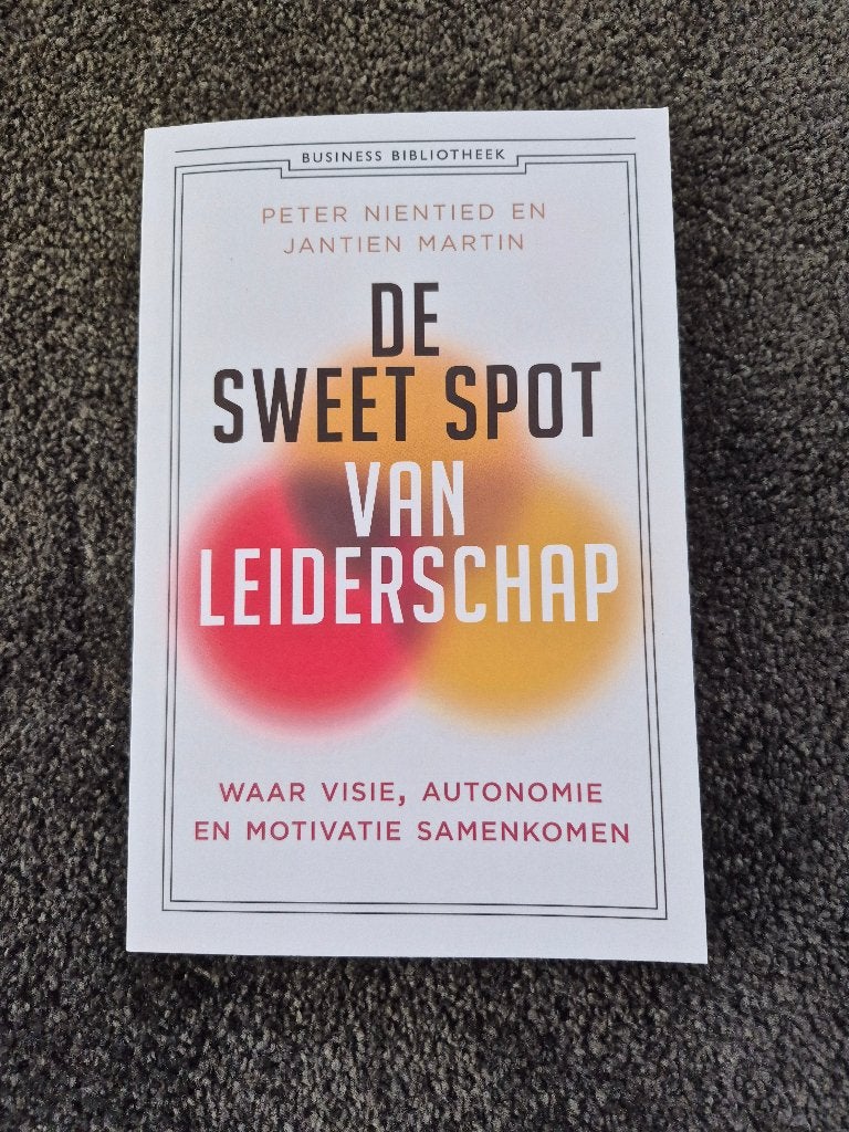 De Sweet Spot van Leiderschap Peter Nientied, Jantien Martin, Ophalen of Verzenden, Alpha, Nieuw, HBO