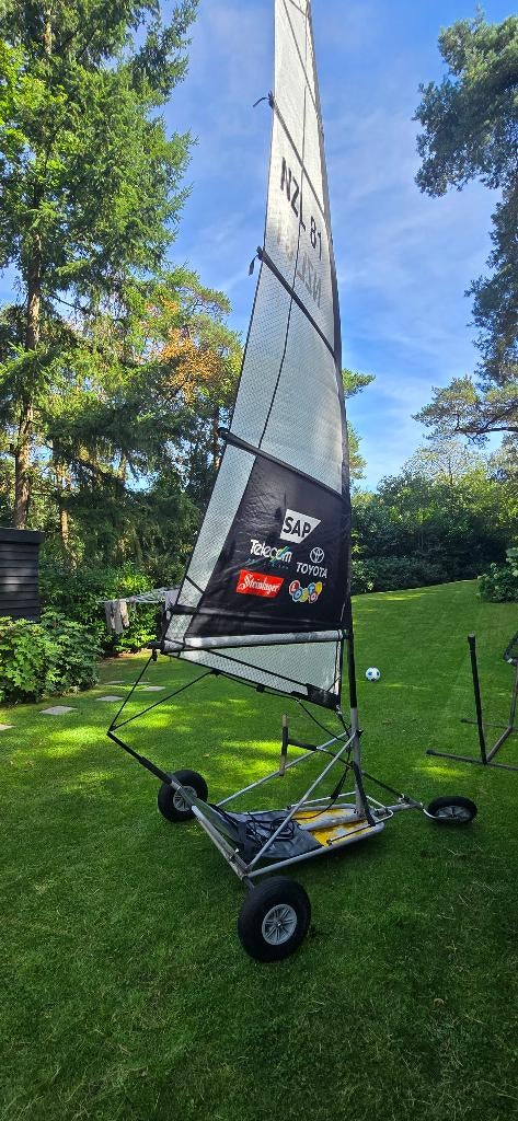 Blokart strandzeiler met 2 zeilen – 4,0 m² en 3,0 m², Ophalen, Gebruikt, Overige typen
