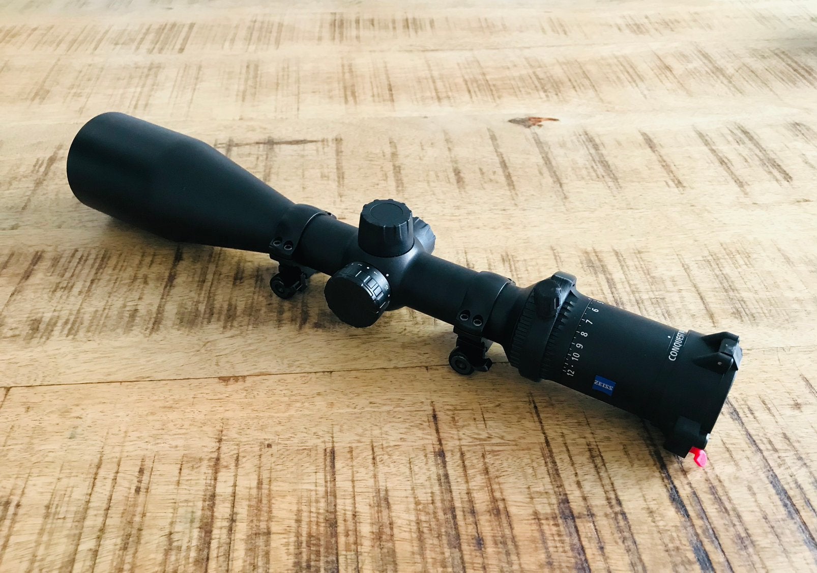 Zeiss 3-12x56 richtkijker nieuwstaat, Ophalen of Verzenden, Zo goed als nieuw, 8 tot 12x, Dakkant (recht)