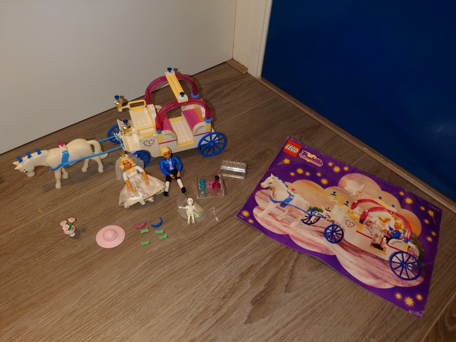 Meisjes Lego Belville set 5827 Koninklijke Koets, Ophalen of Verzenden, Compleet, Complete set, Lego