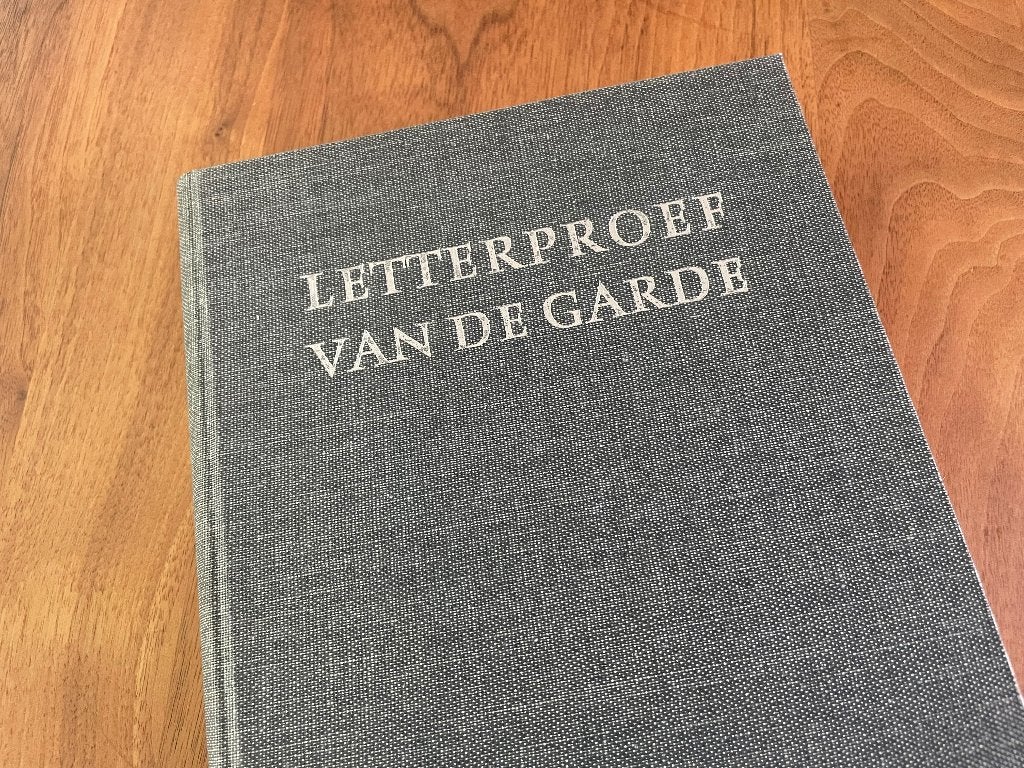 Letterproef Van de Garde 1967, Huib van Krimpen, Ophalen of Verzenden, Zo goed als nieuw, Overige onderwerpen