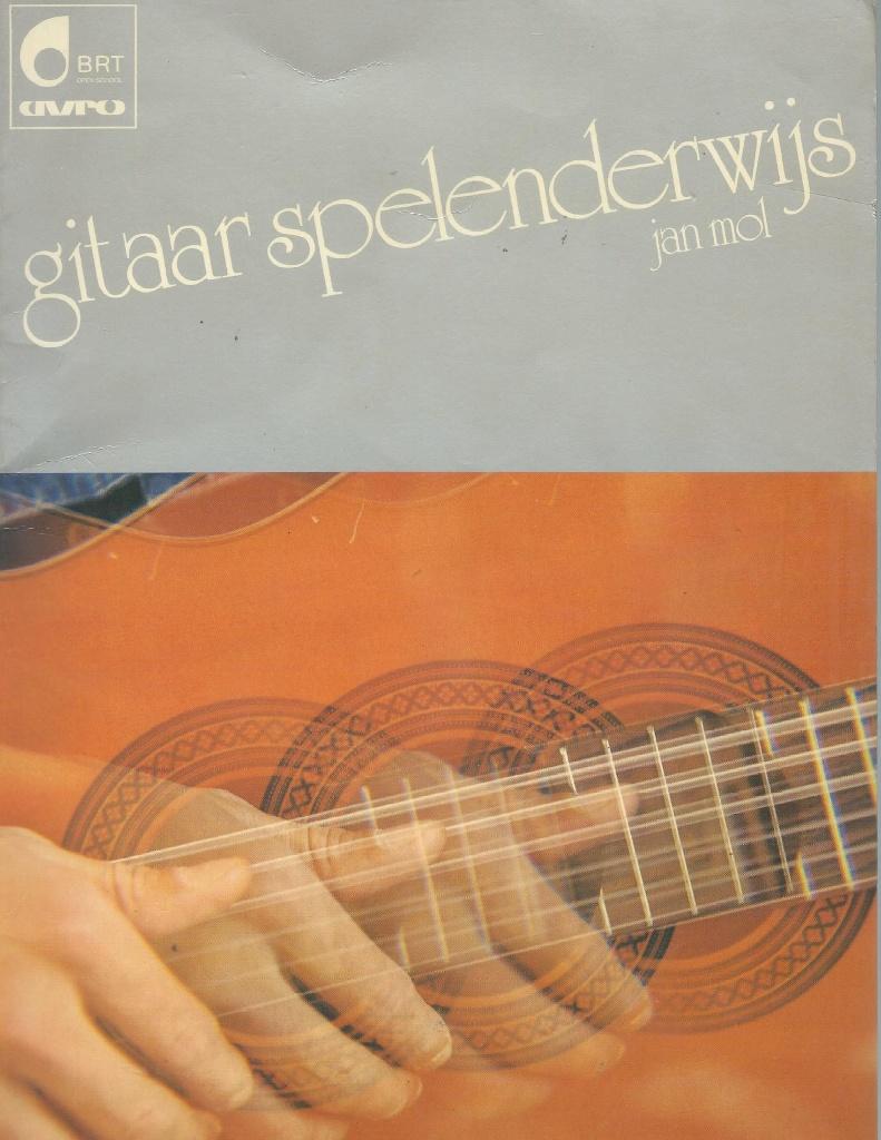 Gitaar spelenderwijs Jan Mol, Verzenden, Les of Cursus, Populair, Gitaar