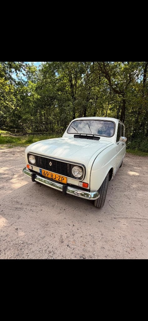 Renault 4 1.1 GTL 1988 Wit, Auto's, Renault, 4 cilinders, Wit, 670 kg, Handgeschakeld