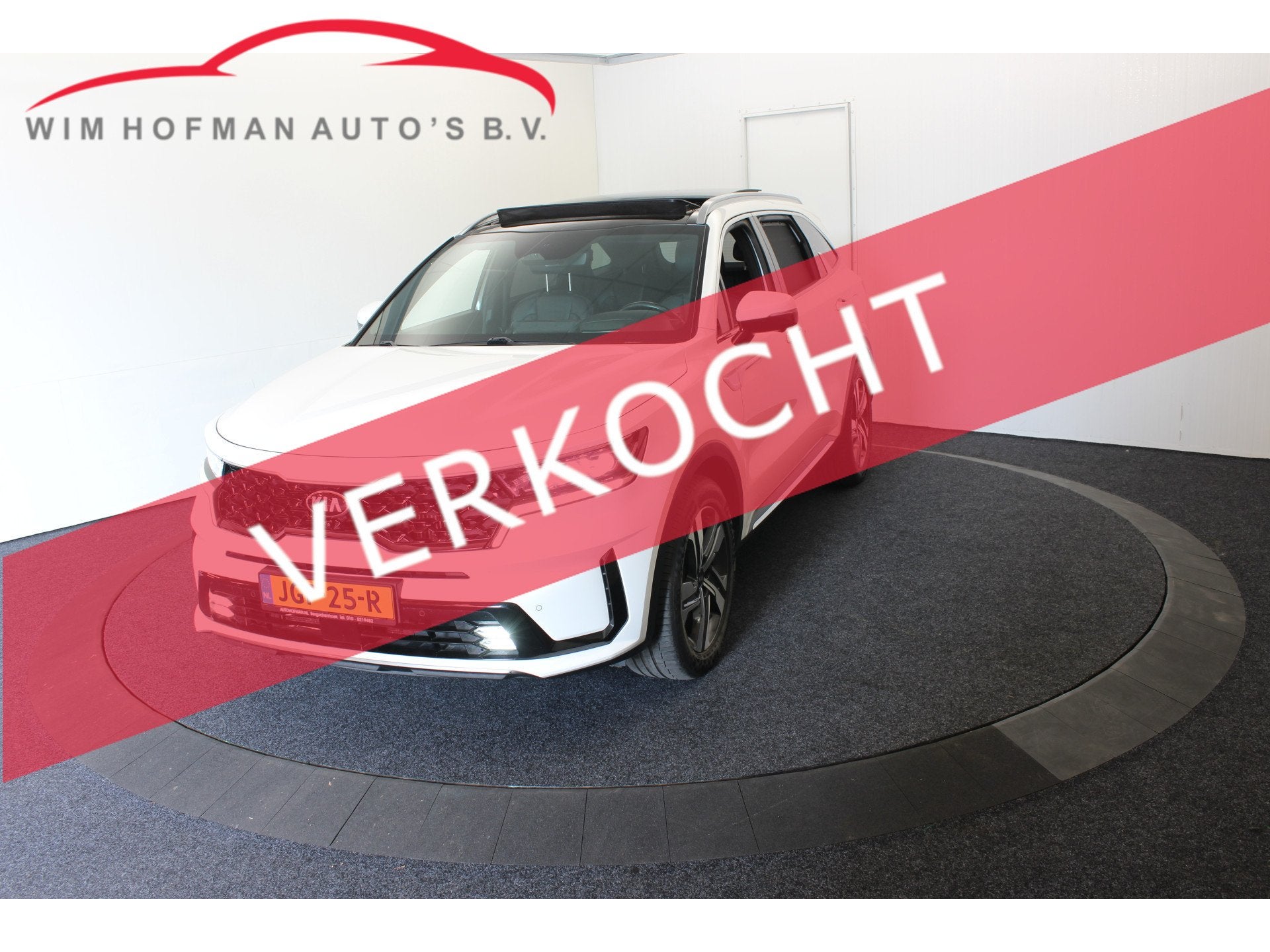Kia Sorento 1.6 T-GDI Plug-in Hybrid 4WD Executive Trekh Pan, Gebruikt, 4 cilinders, Met garantie (alle), Wit