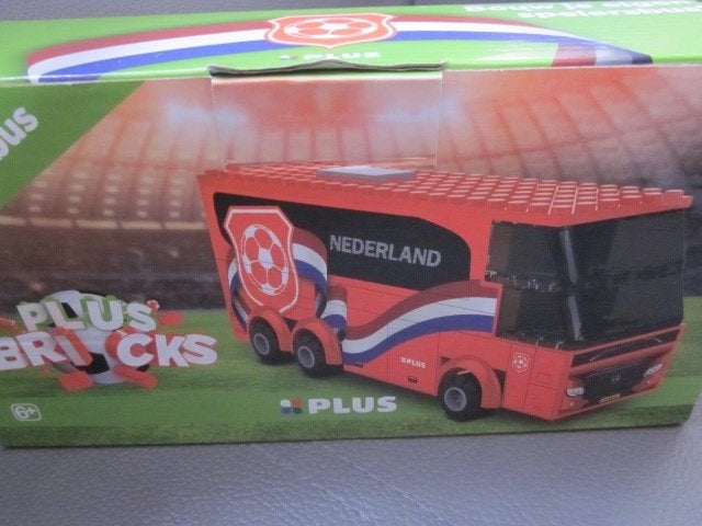 spelersbus oranje elftal/ NIEUW met bouwtekening, Ophalen of Verzenden, Nieuw, Overige binnenlandse clubs, Overige typen